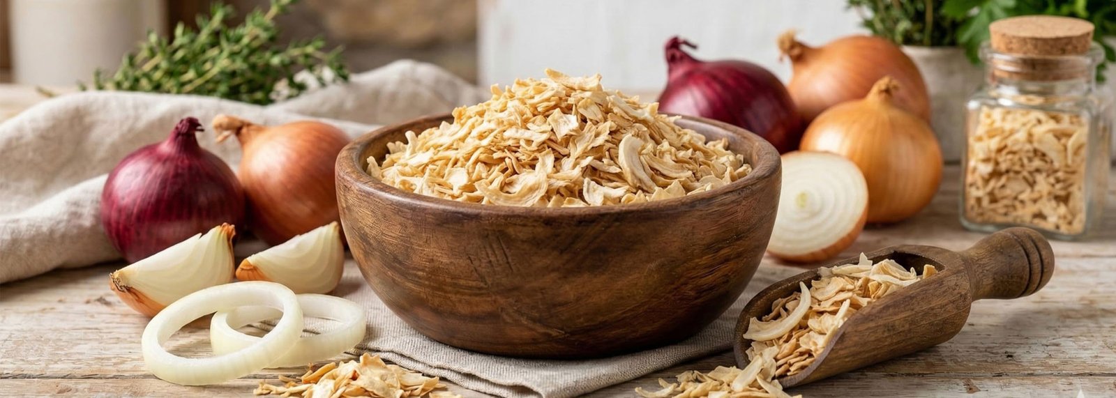Dehydrated Onion Flakes